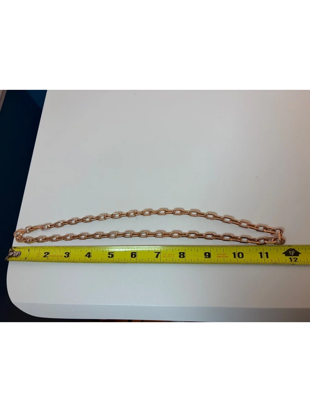 Bronze Kilor Italy Rose Gold Chain Necklace